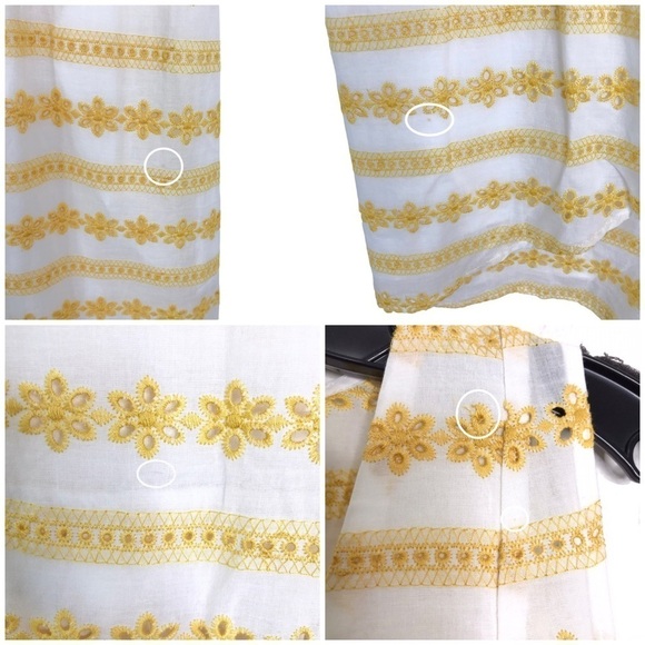 dRA Anthropologie Athena Eyelet Cotton Sundress SIZE MEDIUM - Picture 13 of 16